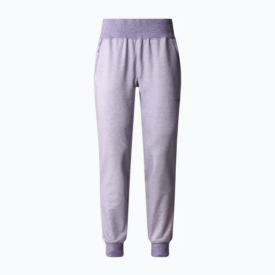 Zdjęcie produktu Spodnie trekkingowe damskie The North Face Juniper Basin Jogger lunar slate heather Fioletowy