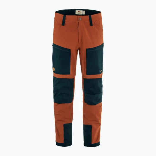 Zdjęcie produktu Spodnie trekkingowe męskie Fjällräven Keb Agile autumn leaf/ dark navy Pomarańczowy