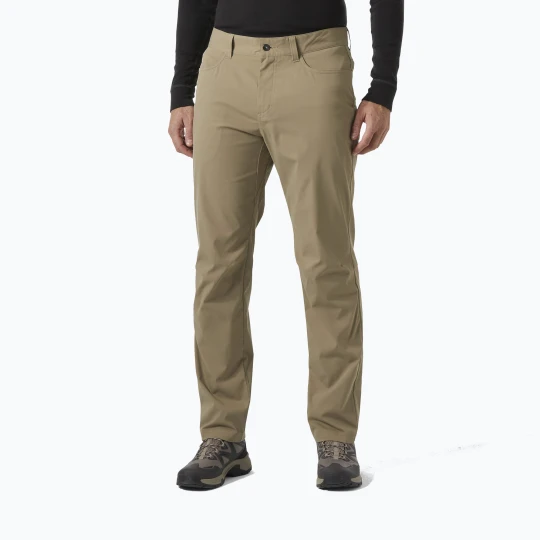 Zdjęcie produktu Spodnie trekkingowe męskie Helly Hansen Holmen 5 Pocket pebble Beżowy