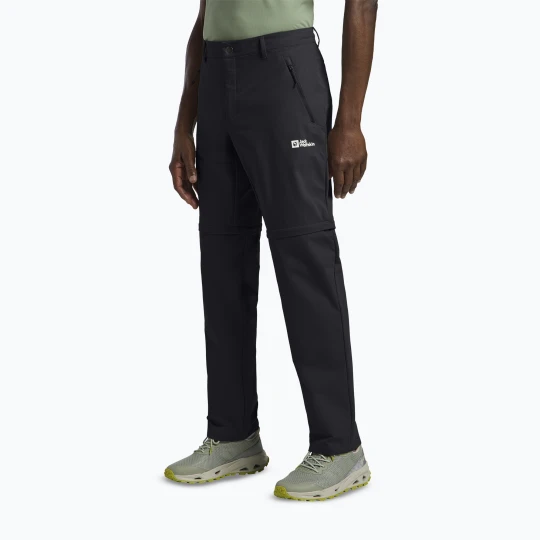 Zdjęcie produktu Spodnie trekkingowe męskie Jack Wolfskin Pico Trail Zip Off phantom Szary