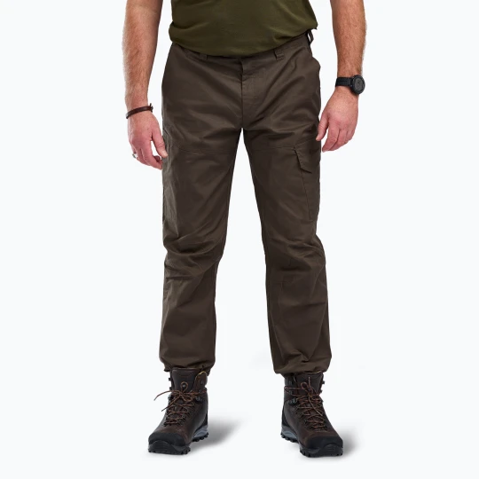 Zdjęcie produktu Spodnie trekkingowe męskie Pinewood Finnveden Outdoor Trousers d.olive Brązowy