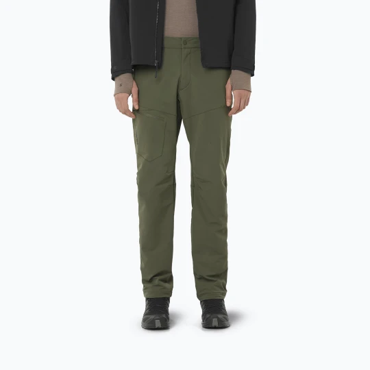 Zdjęcie produktu Spodnie trekkingowe męskie Salomon Wayfarer Warm grape leaf Zielony