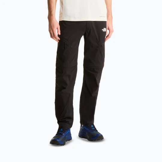 Zdjęcie produktu Spodnie trekkingowe męskie The North Face Exploration Regular Tapered Convertible tnf black
