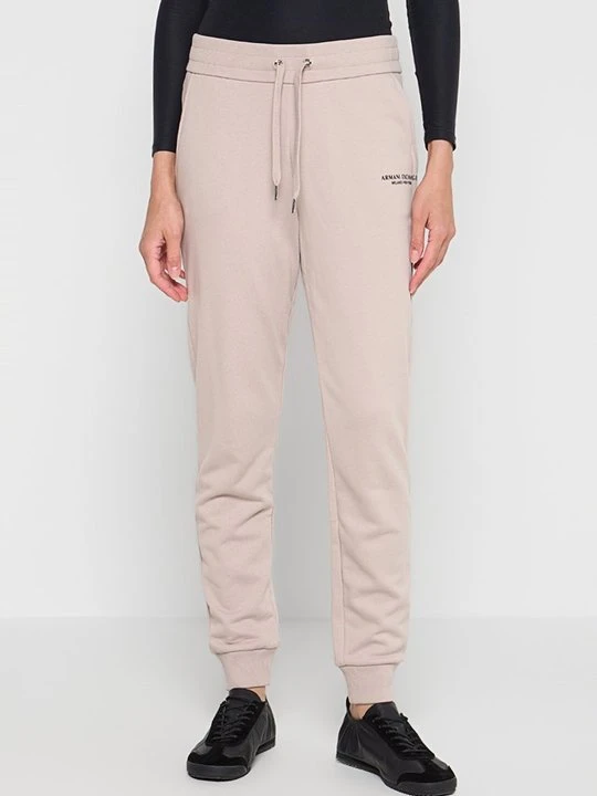 Zdjęcie produktu Spodnie treningowe Armani Exchange mleczny