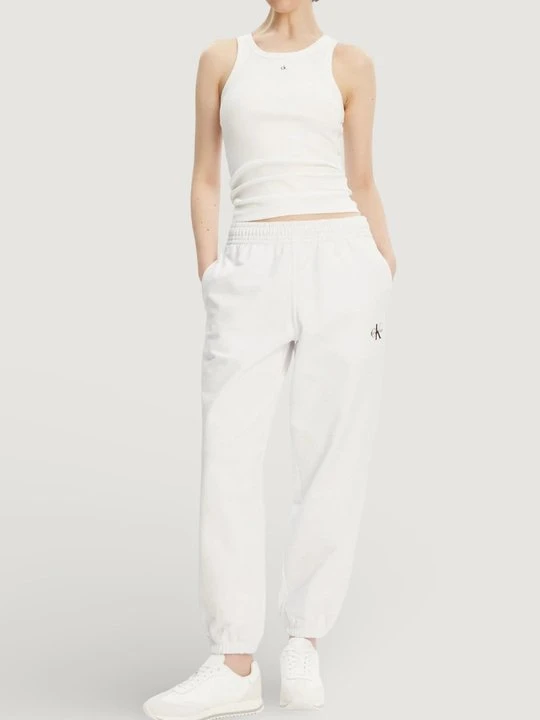 Zdjęcie produktu Spodnie treningowe Calvin Klein Jeans biały