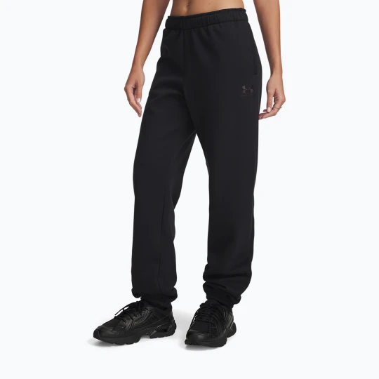 Zdjęcie produktu Spodnie treningowe damskie Under Armour Icon Vida Fleece Jogger black / black