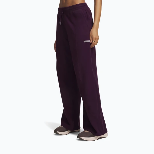 Zdjęcie produktu Spodnie treningowe damskie Under Armour Performance Fleece Pants purple echo / purple echo Fioletowy