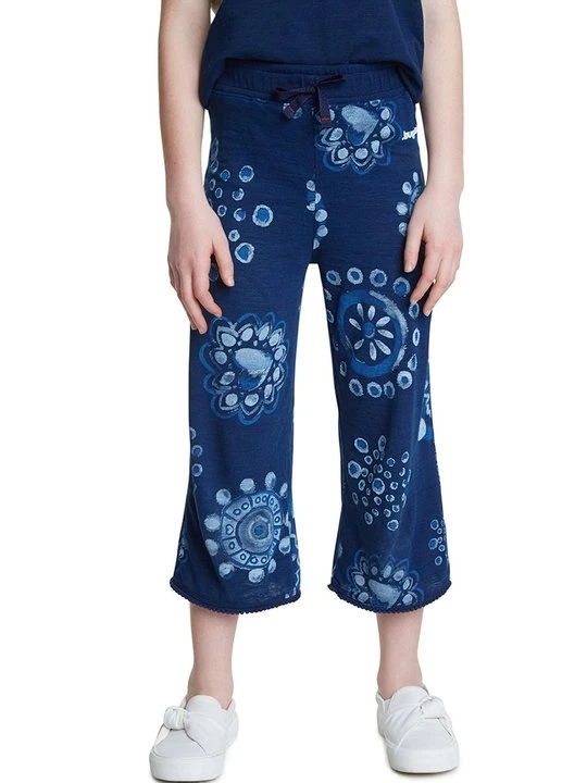Zdjęcie produktu Spodnie treningowe Desigual błękit królewski