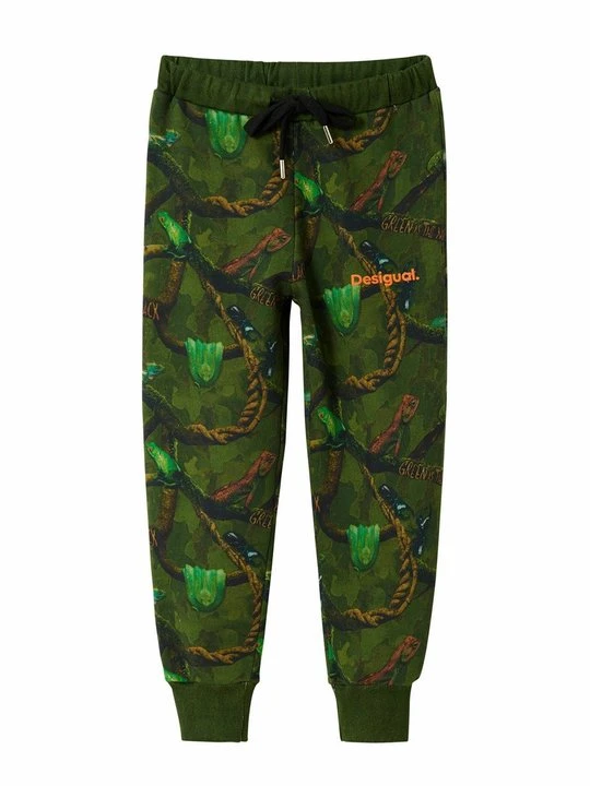 Zdjęcie produktu Spodnie treningowe Desigual zielony
