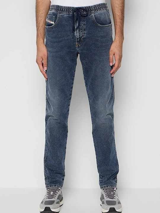 Zdjęcie produktu Spodnie treningowe Diesel niebieski denim