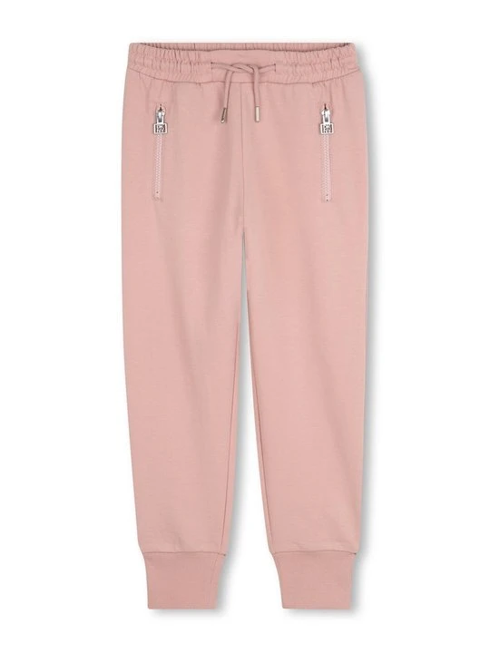Zdjęcie produktu Spodnie treningowe DKNY jasnoróżowy
