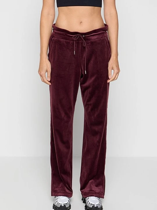 Zdjęcie produktu Spodnie treningowe DKNY bordowy