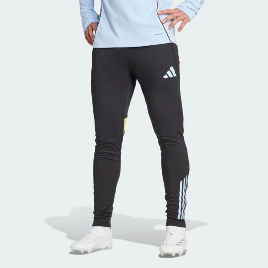 Zdjęcie produktu Spodnie treningowe dla dzieci Aston Villa FC Tiro 25 Competition Adidas czarny
