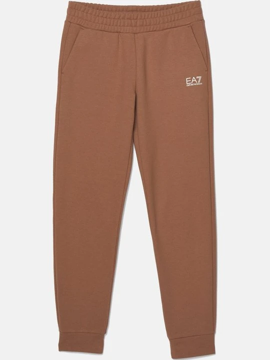 Zdjęcie produktu Spodnie treningowe EA7 Emporio Armani jasny brąz