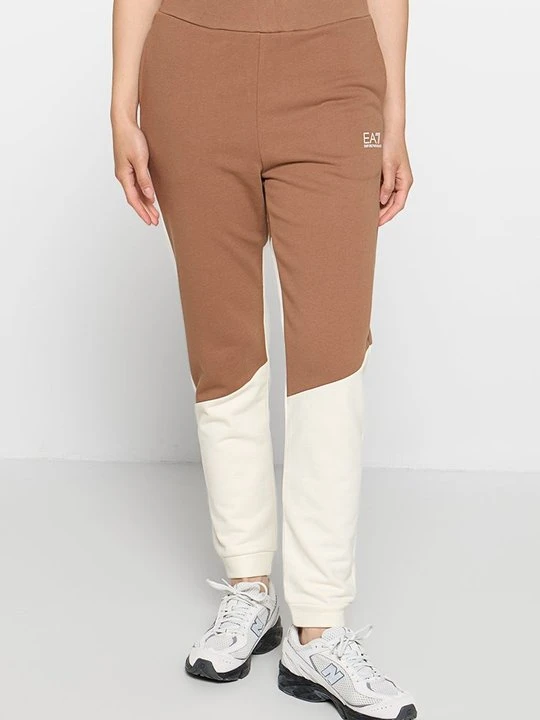 Zdjęcie produktu Spodnie treningowe EA7 Emporio Armani brązowy