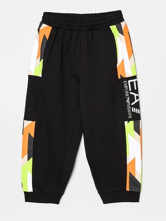 Zdjęcie produktu Spodnie treningowe EA7 Emporio Armani czarny melanż