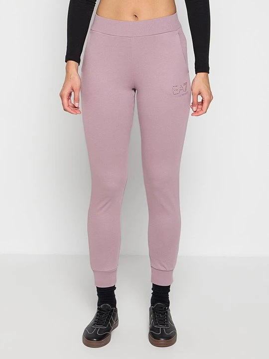 Zdjęcie produktu Spodnie treningowe EA7 Emporio Armani liliowy