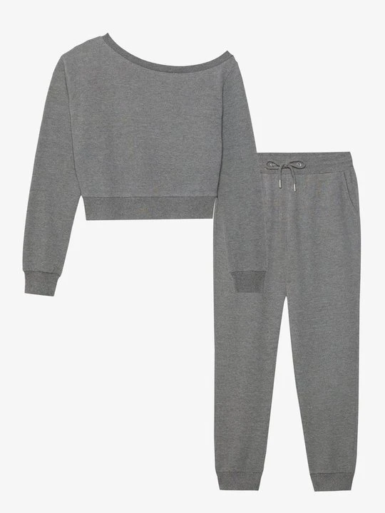 Zdjęcie produktu Spodnie treningowe Even&Odd By Zalando szary melanż