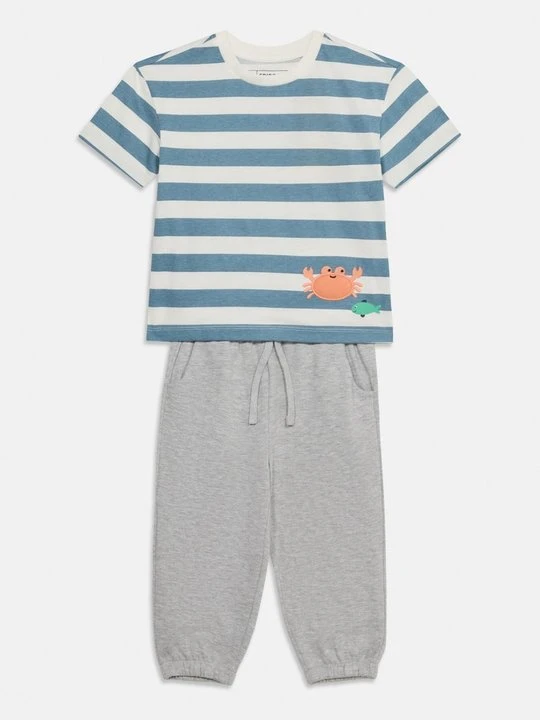 Zdjęcie produktu Spodnie treningowe Friboo By Zalando niebieski