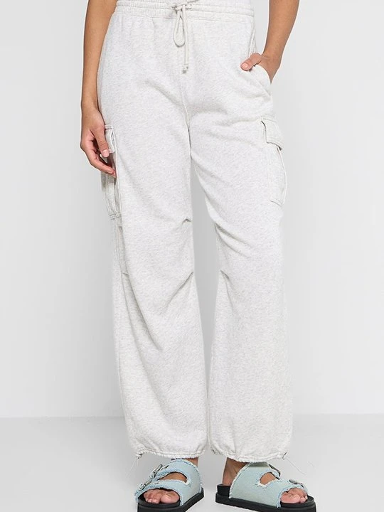 Zdjęcie produktu Spodnie treningowe Hollister Co. jasnoszary