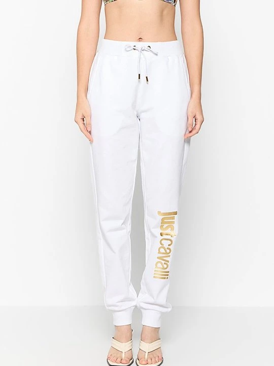 Zdjęcie produktu Spodnie treningowe Just Cavalli biały
