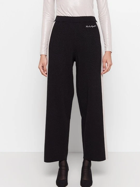 Zdjęcie produktu Spodnie treningowe KARL LAGERFELD czarny