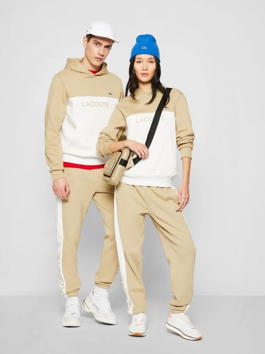 Zdjęcie produktu Spodnie treningowe Lacoste beżowy