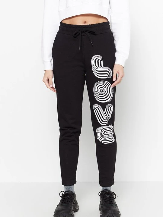 Zdjęcie produktu Spodnie treningowe LOVE MOSCHINO czarny