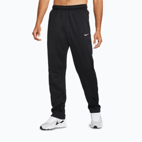Zdjęcie produktu Spodnie treningowe męskie Nike Therma-FIT Open Hem black / black / white