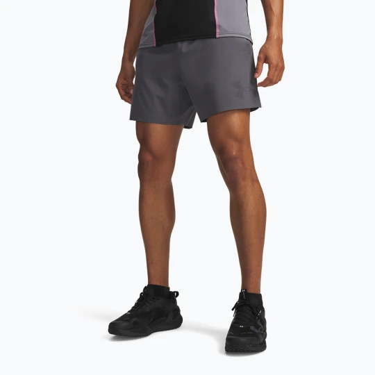 Zdjęcie produktu Spodnie treningowe męskie Under Armour Vanish Elite 6in castlerock / castlerock Szary