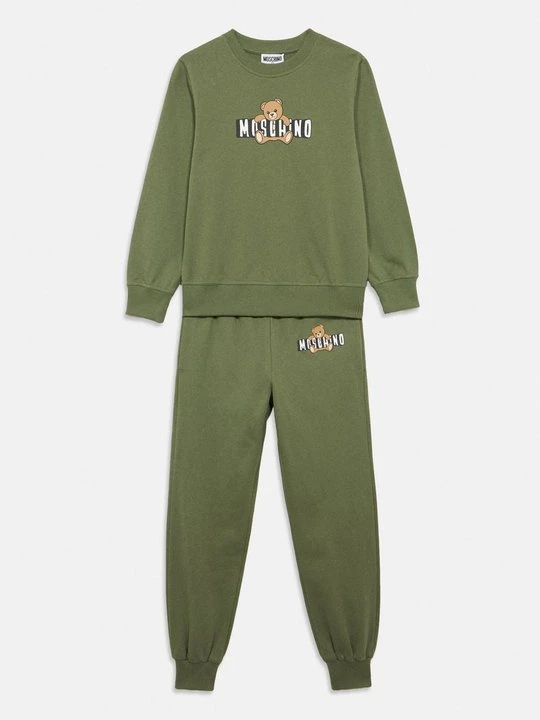 Zdjęcie produktu Spodnie treningowe MOSCHINO oliwkowy