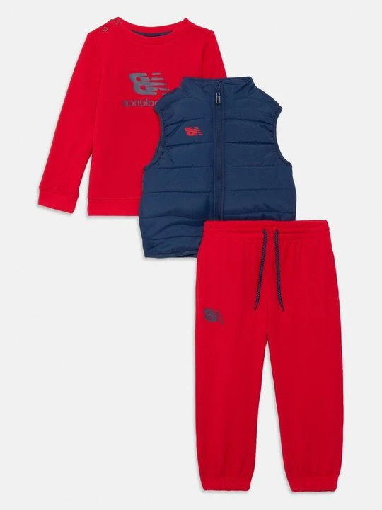 Zdjęcie produktu Spodnie treningowe New Balance czerwony