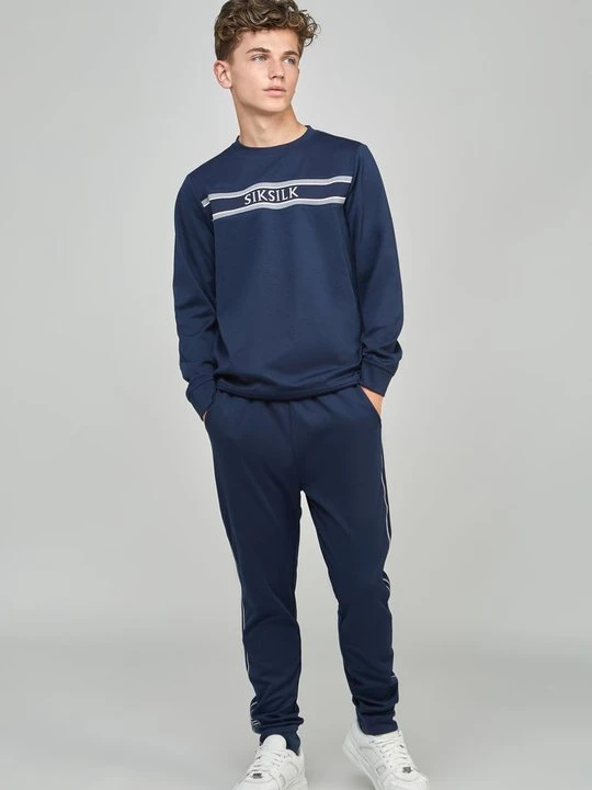 Zdjęcie produktu Spodnie treningowe SikSilk granatowy