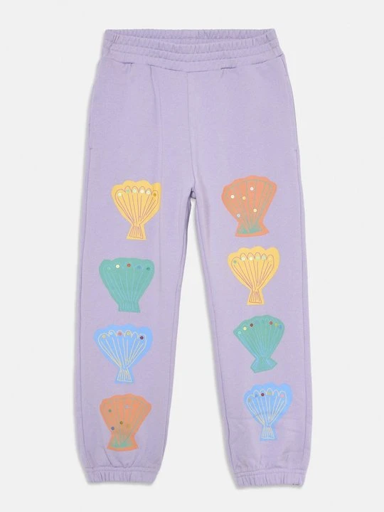 Zdjęcie produktu Spodnie treningowe Stella McCartney liliowy