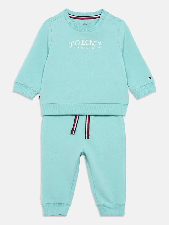 Zdjęcie produktu Spodnie treningowe Tommy Hilfiger turkusowy