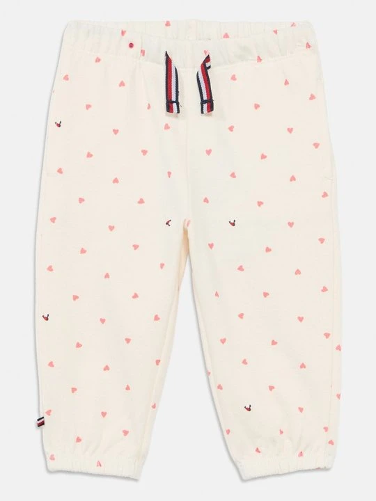 Zdjęcie produktu Spodnie treningowe Tommy Hilfiger mleczny