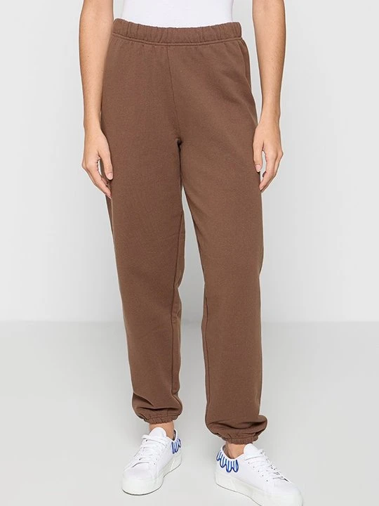 Zdjęcie produktu Spodnie treningowe Tory Burch brązowy