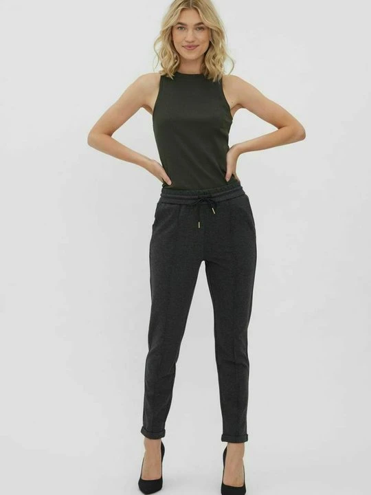 Zdjęcie produktu Spodnie treningowe Vero Moda ciemnoszary melanż