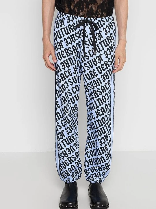 Zdjęcie produktu Spodnie treningowe Versace Jeans Couture niebieski