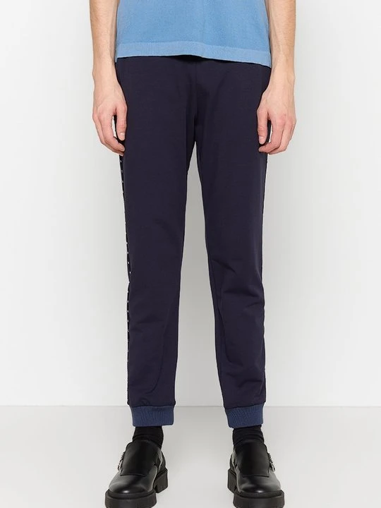Zdjęcie produktu Spodnie treningowe Versace Jeans Couture niebieski