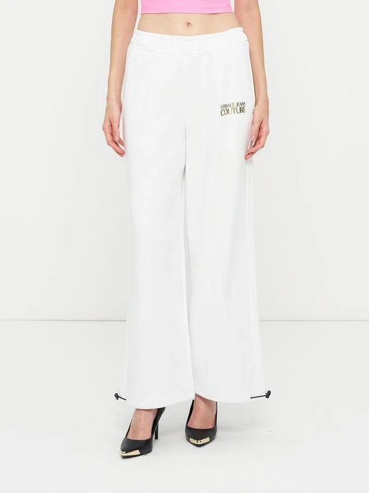 Zdjęcie produktu Spodnie treningowe Versace Jeans Couture biały