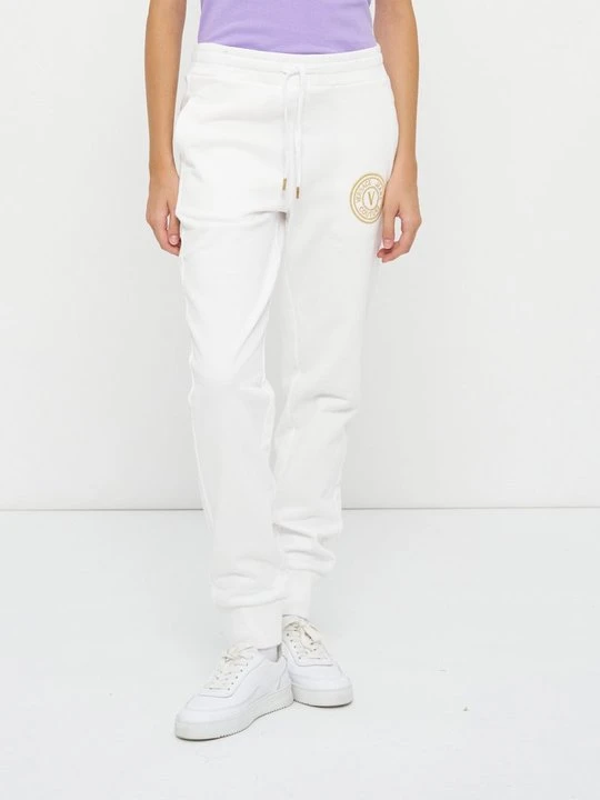 Zdjęcie produktu Spodnie treningowe Versace Jeans Couture biały