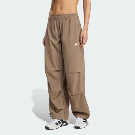 Zdjęcie produktu Spodnie treningowe Workout Essentials Woven Adidas Khaki Six