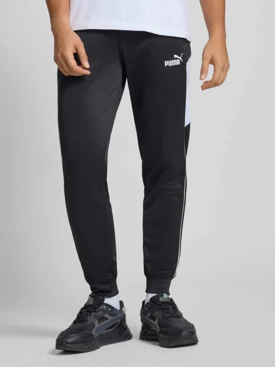 Zdjęcie produktu Spodnie treningowe z elastycznym paskiem Puma Czarny