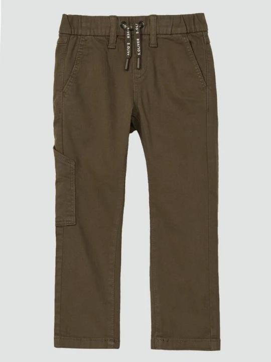 Zdjęcie produktu Spodnie Twill Pelle / Regular Fit / Mid Rise / Straight Leg s.Oliver brązowy