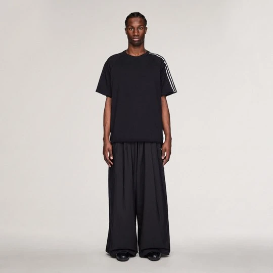 Zdjęcie produktu SPODNIE Y-3 Y-3 RAW EDGE 3 STRIPES WIDE Adidas czarny