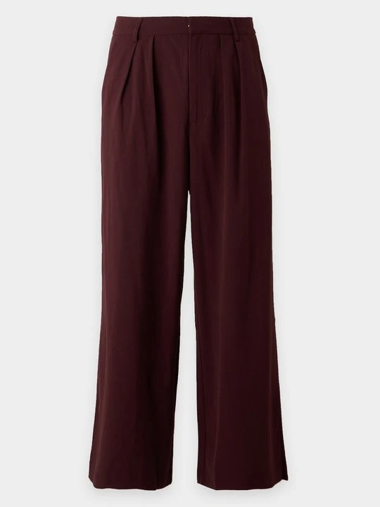 Zdjęcie produktu Spodnie YOURTURN By Zalando ciemnobrązowy