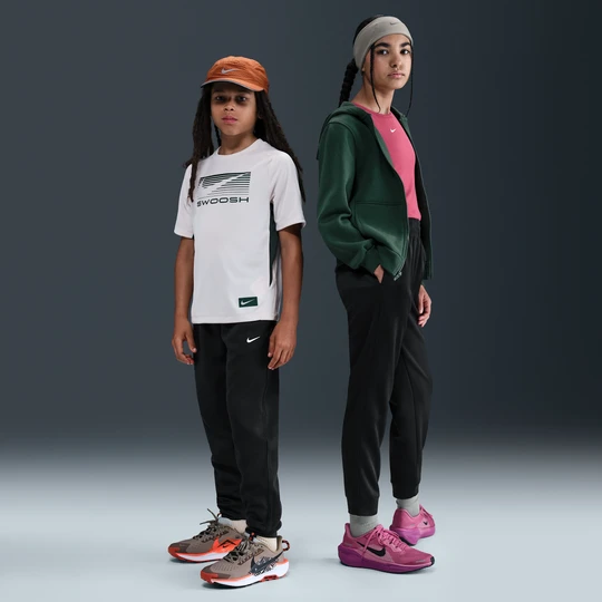 Zdjęcie produktu Spodnie z dzianiny dla dużych dzieci Nike Multi - Czerń
