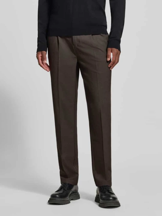 Zdjęcie produktu Spodnie z elastycznym pasem i kantami model 'MARC 2.0' Casual Friday Khaki