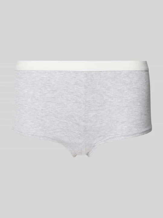 Zdjęcie produktu Spodnie z elastycznym paskiem z logo Jake*s Jasnoszary melanż